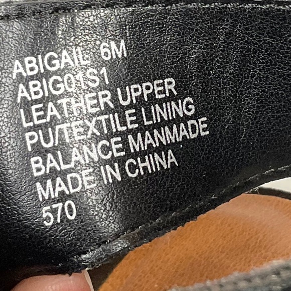 Steve Madden Abigail Leather Open Toe Ankle Boots Size 6M - Picture 4 of 6